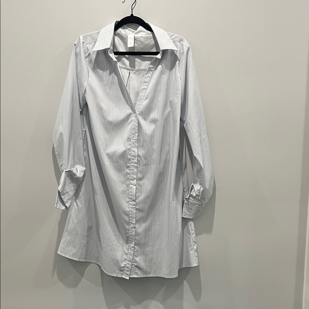 Classic White Button Down Shirt for Women